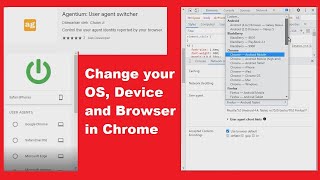 User Agent in Chrome [upl. by Eilzel]