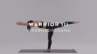 How to do Warrior III  Virabhadrasana III Tutorial with Briohny Smyth [upl. by Kcered]