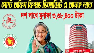 পোস্ট অফিস এ টাকা রাখার নতুন নিয়ম ২০২৩  Post Office Fixed Deposit Scheme 2023  ডাকঘর সঞ্চয় ব্যাংক [upl. by Imray]