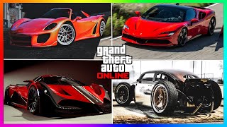 TOP 10 FASTEST CARS IN GTA 5 ONLINE UPDATED 2024 [upl. by Blondelle354]