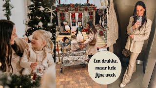 EEN DRUKKE MAAR FIJNE WEEK KERSTSHOOT CHOCOLADE MAKEN amp KERSTSHOPPEN🎄 MAMAVLOG  Cinns World [upl. by Liek960]