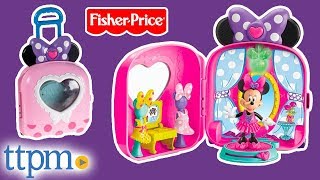 Minnie Mouse Bowtique Minnies Fashion OntheGo from FisherPrice [upl. by Honorine]