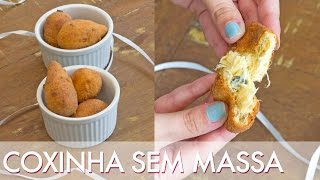 Como fazer coxinha sem massa  Segredinhos FESTA 130 [upl. by Boleyn123]