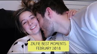 Zalfie Best Moments  FEBRUARY 2018 [upl. by Heimer98]