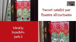 tendine mantovane natalizie alluncinetto tutorial parte 1 [upl. by Sauveur]