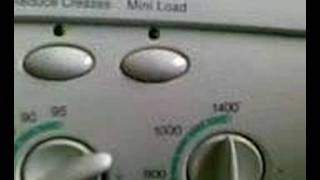 hotpoint washing machine wma58 [upl. by Wootten]