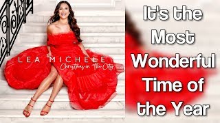 Lea Michele  Its the Most Wonderful Time of the Year lyrics [upl. by Anhej]