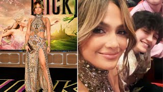 JLo Stuns at Wicked Premiere with Emme 16 – Fans Shocked by MotherDaughter Moment [upl. by Sobel]