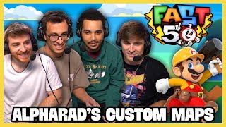 Alpharads Mario courses destroy Ludwig PointCrow DougDoug and Void  Fast50 [upl. by Raasch]