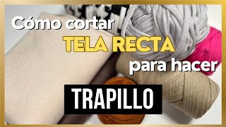 CORTAMOS TRAPILLO con Tela Recta Hacemos Comparaciones👇🏻 Parte 2 [upl. by Kcirddahc]