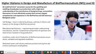 Webinar Design and Manufacture of Biopharmaceuticals [upl. by Amias]