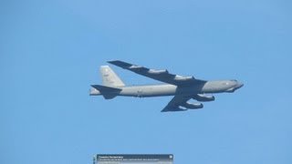 Rarely seen B52 low pass at Kleine Brogel [upl. by Yaniv580]