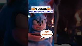 🤔4 COSAS DEL NUEVO AVANCE DE SONIC 3 [upl. by Naus]