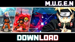 Naruto V2 NZC By Mugen maker  MUGEN JUS CHAR [upl. by Kruse]