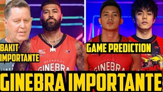 GINEBRA AHANMISI BAKIT IMPORTANTE NGAYON  GINEBRA VS SMB PREDICTION [upl. by Sira]