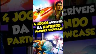 Os MELHORES JOGOS anunciados na NINTENDO DIRECT PARTNER SHOWCASE nintendo nintendoswitch switch [upl. by Dnilasor297]