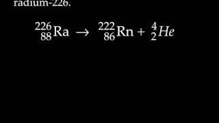 Radioactive Decay amp Nuclear Equations [upl. by Ahael]