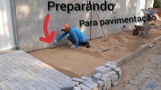 Como colocar paver ou bloquetes de concreto [upl. by Anitaf]