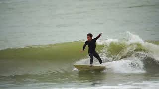 Surfing in China ｜Huizhou OBay Low Tide [upl. by Haissem779]