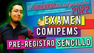 EXAMEN COMIPEMS 2023  PREREGISTRO TUTORIAL [upl. by Leahcimluap]