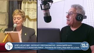 CLAUDIA MALAMUD EN NOTICIAS amp PROTAGONISTAS 22102024 [upl. by Lotty]