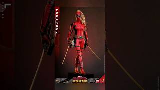 Ladypool amp Deadpool Hot Toys  Deadpool amp Wolverine Movie Masterpiece Figures [upl. by Nai]