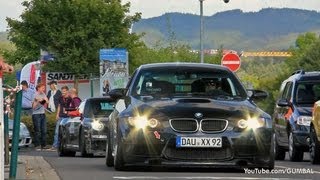 2x BMW E92 M3 V8 GT by Schirmer Race Engineering  Racing on the Nurburgring [upl. by Nerrak]