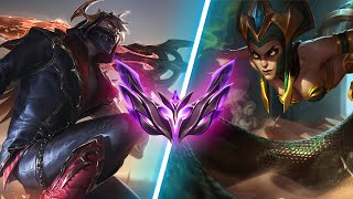 渣米 Zhami Talon vs Cassiopeia  CN Master [upl. by Emoryt]