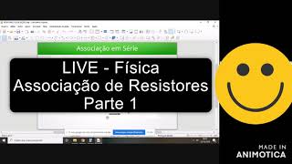 LIVE  Associação Resistores Parte 1 [upl. by Ashlie907]