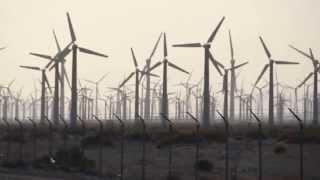 San Gorgonio wind farm outside of Palm Springs CA [upl. by Aynna]