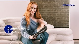 bebionic hand Enya’s story  Ottobock [upl. by Armahs780]