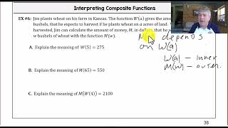 Lesson 27 A2  Decomposition of Functions [upl. by Atikcir514]