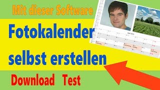 Fotokalender selbst gestalten die beste Software Download amp Test [upl. by Ytirahs]