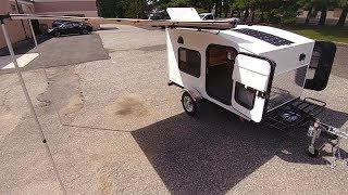 The most Affordable Customized Mini Camping Trailer ever Built MyMiniTrailer [upl. by Nielson]