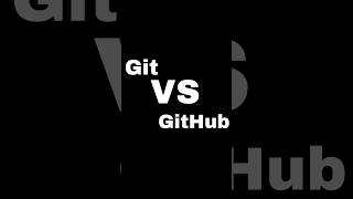 GIt VS GitHub trending coding shortsvideoshortviral gitgithubhubserverwebdevelopment [upl. by Orozco]