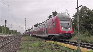 147 002 im Bahnhof Ludwigsfelde [upl. by Leyes]