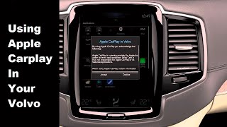 Volvo Tips on How to set up Apple CarPlay in your Volvo XC90 Volvo XC60 Volvo XC40 and [upl. by Natassia789]