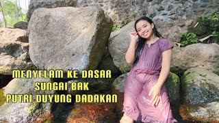 Underwater swimming  Menyelam ke dasar sungai bak putri duyung 🏊‍♂️ [upl. by Amsirac]