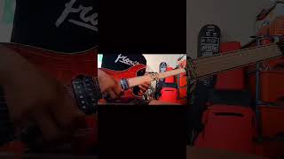 ax7  Hail to the king guitar solo cover guitarcustom guitar fyp avengedsevenfold guitarsolo [upl. by Aiynot692]