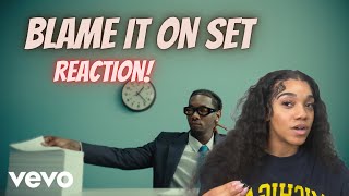 REACTION  BLAME IT ON SET  Offset [upl. by Esirahc]