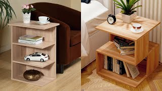 40 Bedside Table  Sofa Side Table Design  Toheed Wood [upl. by Cece59]