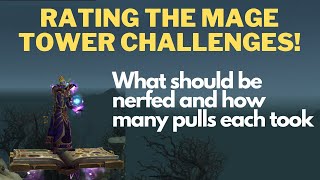 Rating the Mage Tower challenges after getting the book mount WoW 915 [upl. by Meier]