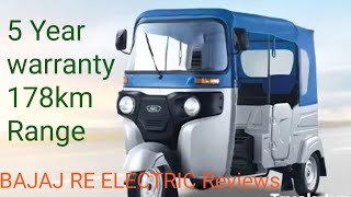 Bajaj RE ETec Electric Auto Rickshaw 2024 Best e rickshaw erickshaw viralvideo [upl. by Aryc905]