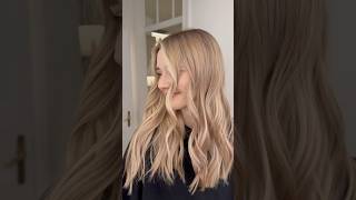 Rose Beige Blonde 🥀 AirTouch Highlights airtouch hairtransformation fryzjerwarszawa blonde [upl. by Siri]