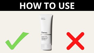 How To Use The Ordinary Glucoside Foaming Cleanser [upl. by Clarise]