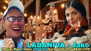 LADANIVA  Jako  Armenia 🇦🇲  Official Music Video  Eurovision 2024 REACTION [upl. by Norad]