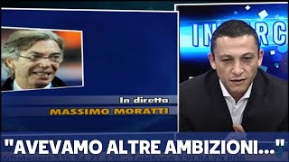 ESCLUSIVA MORATTI LINTERVENTO IN DIRETTA A TELELOMBARDIA [upl. by Hamrah]