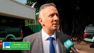 Relator fala sobre votação da Reforma Tributária após reunião na Residência Oficial  19324 [upl. by Hodgson396]