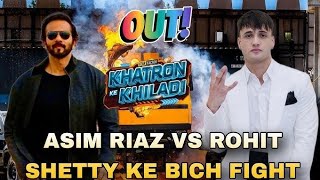 asim riaz vs rohit shetty 💥 khatron ke khiladi Abhishek vs asim riaz khatronkekhiladi [upl. by Caffrey]