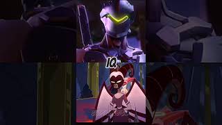 Lute vs Genji hazbinhotel 1v1 vs overwatch whoisstrongest [upl. by Ailehc]